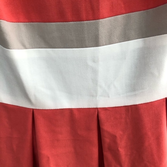 RALPH LAUREN Pleated Tailored Sleeveless Dress 10 - Picture 4 of 13